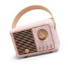Bluetooth Speaker Compact Portable Retro Look HIFI Stereo Sound Multifunctional