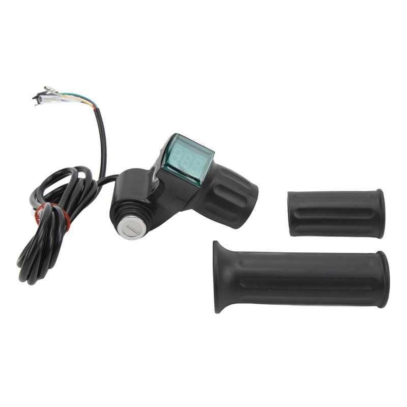 Electric Bike Twist Throttle Grip Set Universal Speed Governer with