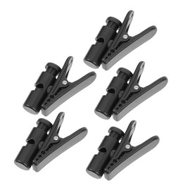 TEHAUX 5Pcs Durable Earphone Clips for Headphone Wire Organization Compact Microphone Cord Holders Dirt Wear Resistant Portable Clamps for Cable Management