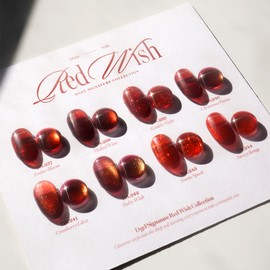 Diesel Signature Red Wish Burgundy Magnetic Gel Single Item / 디젤 시그니처 레드위시 버건디 자석젤 단품