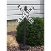 MrTrain Train/Railroad Party Decorations | White Crossing | Wall Sign