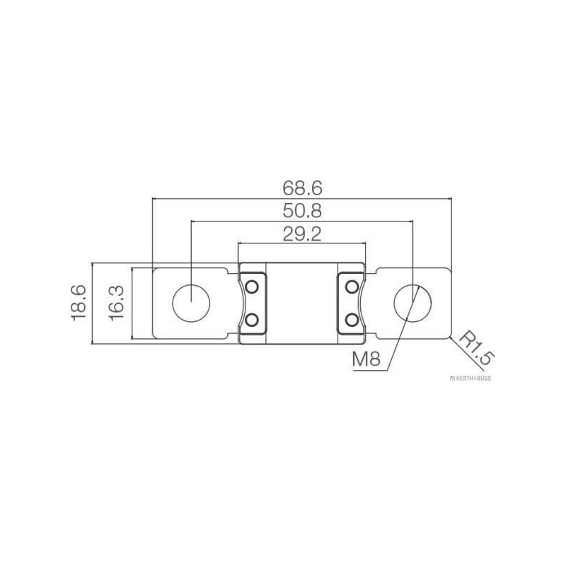 Herth + Buss Elparts Fuse Powerval – 50295845