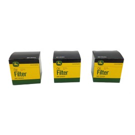 John Deere Original Equipment Package of Three Oil Filters - AM125424 (3)