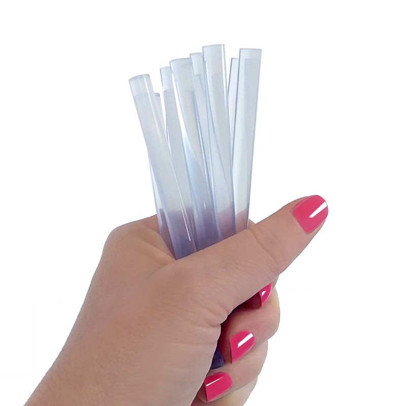 AdTech 8-Inch Mini Hot Glue Sticks, Clear | Multi-Temp, Strong