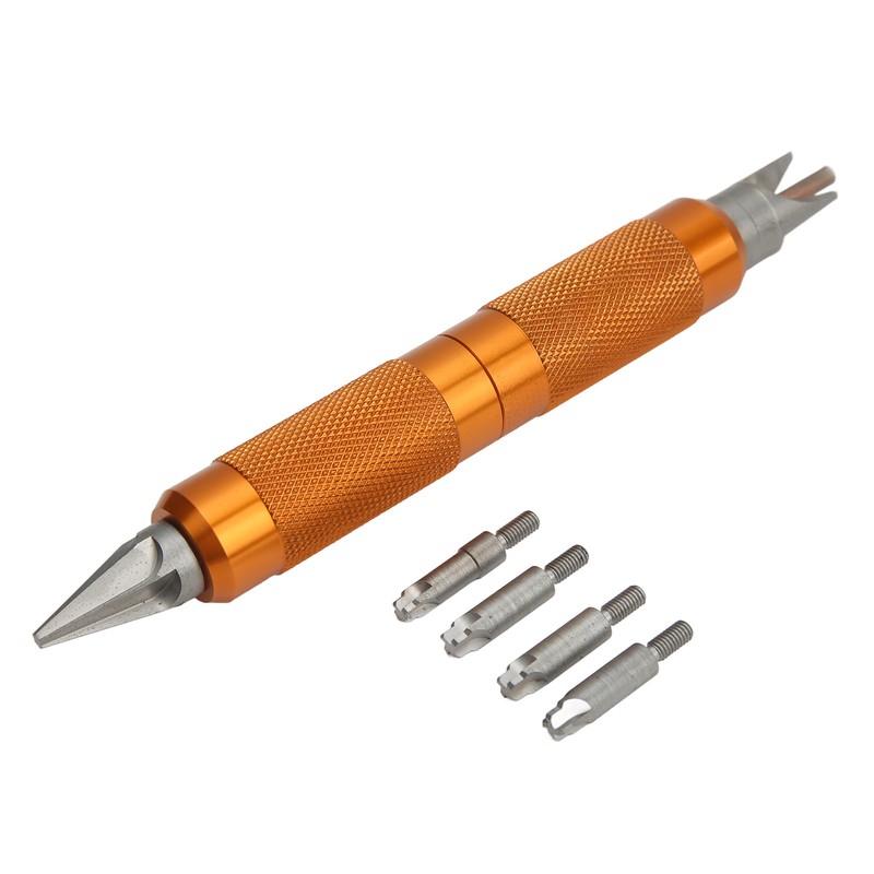 Swivel Head Deburring Tool Aluminum Alloy Steel Deburring Tool Set
