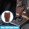 A ABSOPRO Car Shift Knob Cover Universal Interior Shift Gear