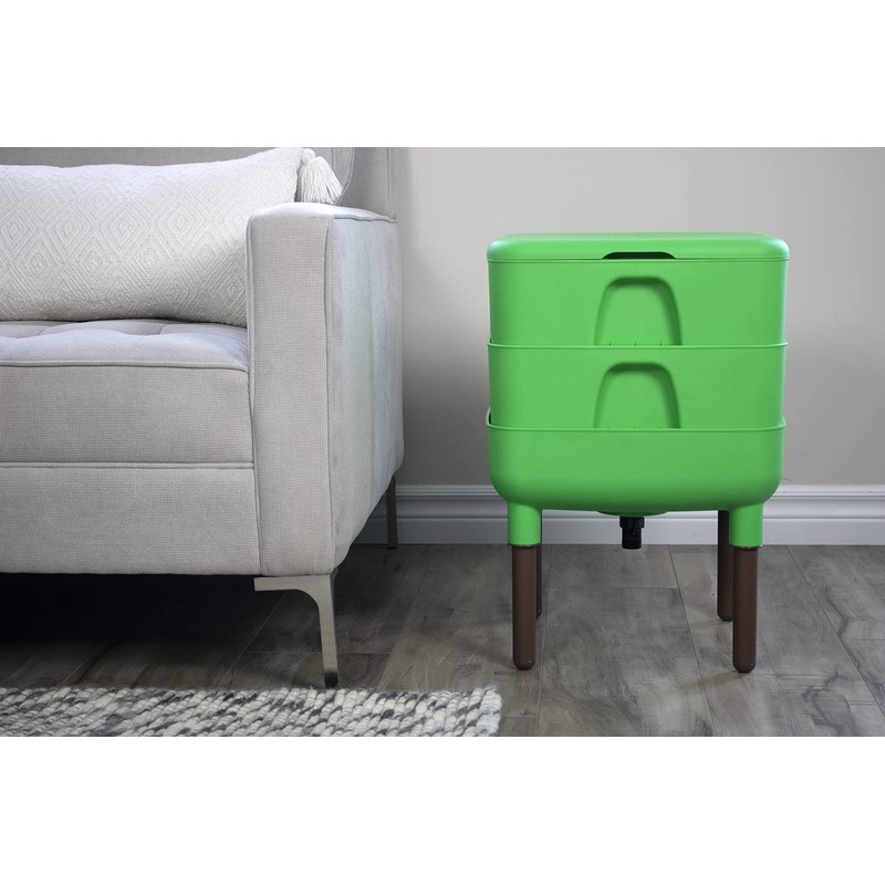 The Essential Living Composter, Worm Composter (Green)