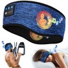 ZUMUSEN Sleep Headphones Headband Bluetooth 5.4, Super Soft 16 Hours