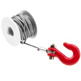 ShareGoo 25T Steering Gear Servo Winch Wheel for Traxxas TRX-4 Axial Scx10 D90 D110 90046 Tamiya CC01 1/10 RC Crawler (Silver)