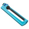 Aqua Joe Oscillating Sprinkler with Adjustable Spray Coverage