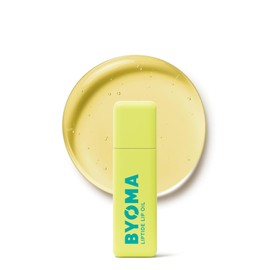 BYOMA Liptide - Aceite labial brillante, no pegajoso, tratamiento de labios con péptidos, aceites de aguacate y tamanu, suaviza, rellena, hidrata - 0.16 onzas
