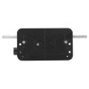 Metre Counter Rolling Mechanical Longitude Wheel Green for Measuring Textile