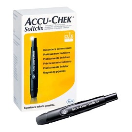 Dispositivo Punción Disparador Accucheck Softclix 25lancetas
