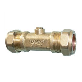 22mm Double Check Valve - DZR Compression