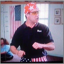 Otomix Flag USA Baggy Bodybuilding Weightlifting Workout Gym Pants - Style: 500, Color: FLAG, Size: XXXL