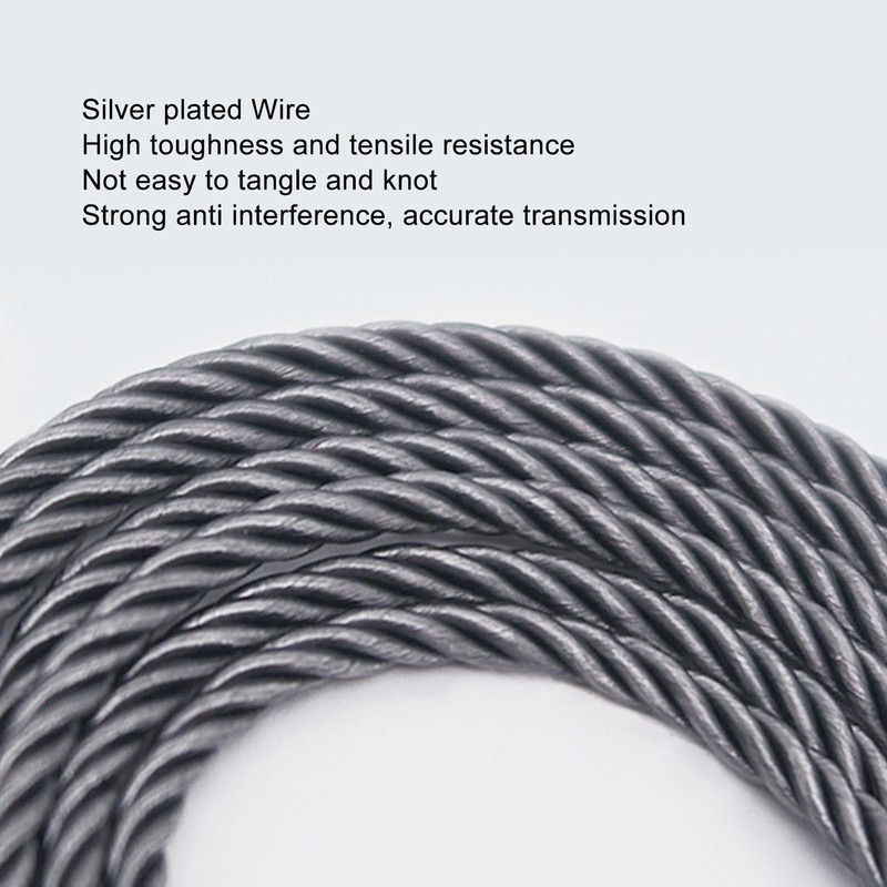 A2DC Headphone Replacement Cable 3.5mm 2.5mm 4.4mm Plugs Headphone Upgrade