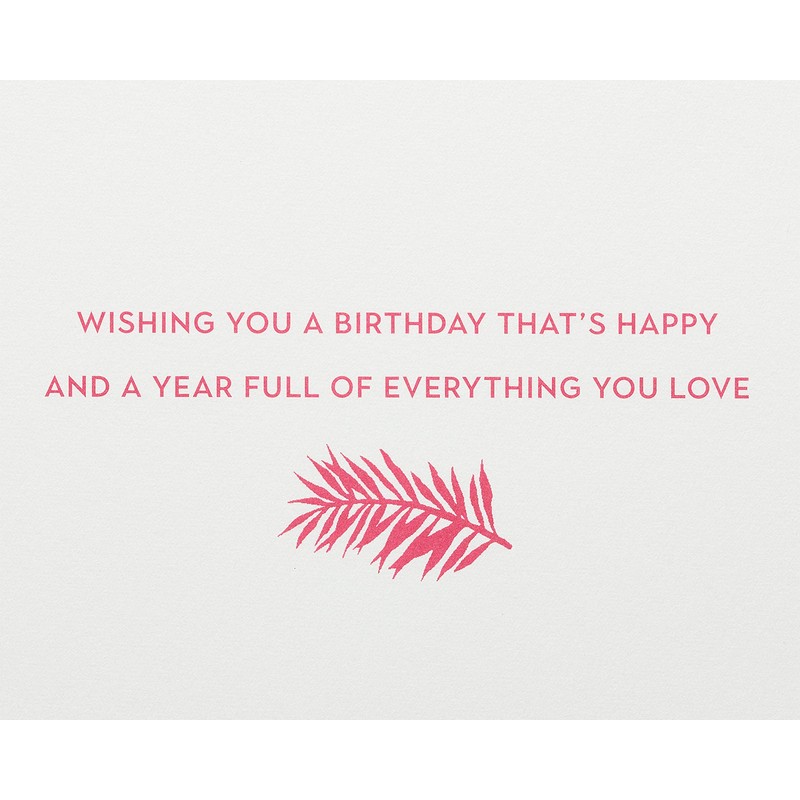 Papyrus Birthday Card (Everything You Love)