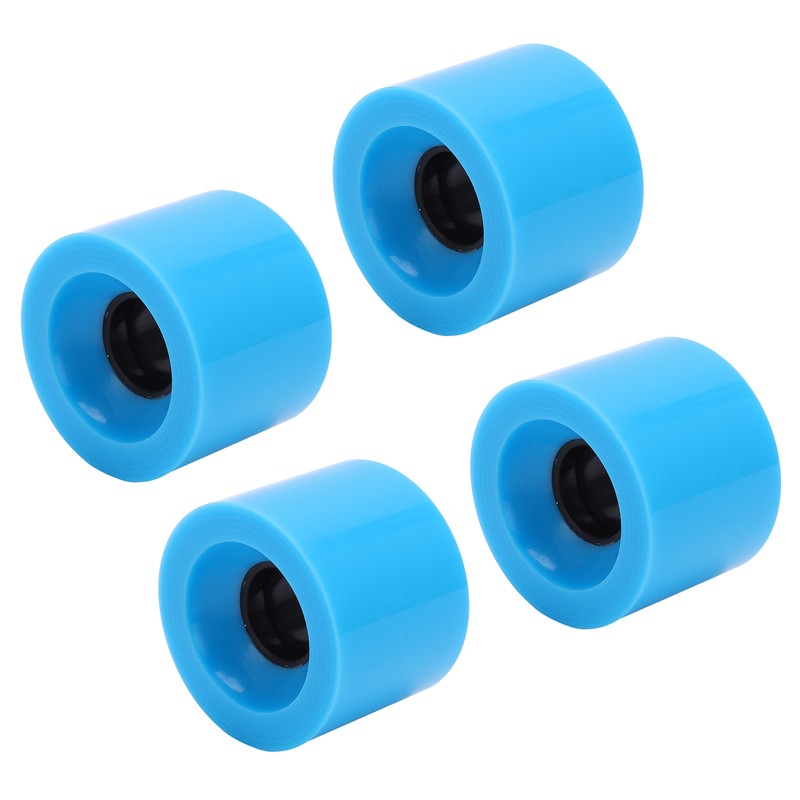 PUENTE 4pcs 60x45mm Skateboard Wheels 78A Longboard Cruiser Wheels Replacement