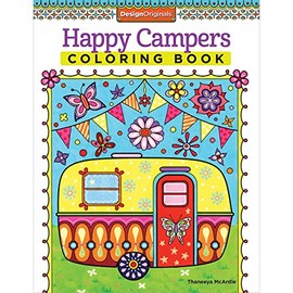 Design Originals - Happy Campers Coloring Book