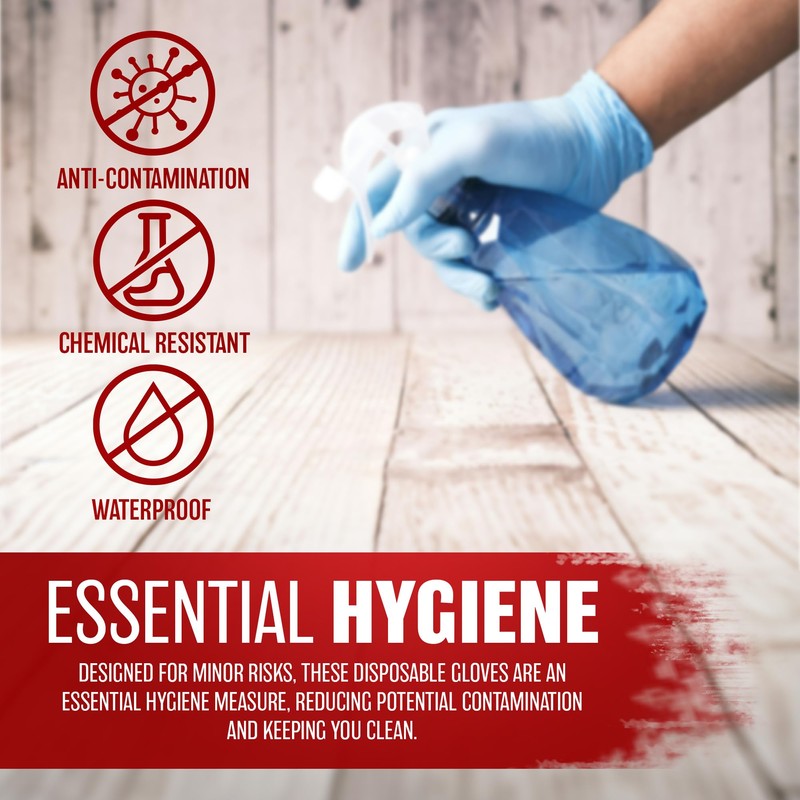BARGAINS-GALORE 100 POWDER FREE OR POWDERED VINYL DISPOSABLE GLOVES WORK