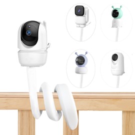 Derebir Baby Monitor Holder Compatible with GHB ‎5 Inch/Boifun ‎Baby 6T/Momcozy ‎BM01/BM03/GHB ABM720 Baby Monitor Camera, Baby Cameras Holder Compatible with 1/4 Baby Monitor with Thread (18.3 Inch)