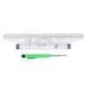 Measuring Rolling Ruler 30cm Various Formulas Horizontal Vertical Parallel Lines
