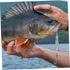 Abaodam Pcs Long-Distance Bait Lures for Freshwater Saltwater Fishing Lightweight Artificial Lures Set for Bass Crappie Trout Perch