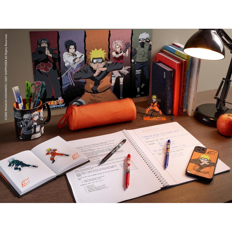 PILOT FriXion Heat/Friction Erasable Rollerball Pen FR7 Ball - Naruto