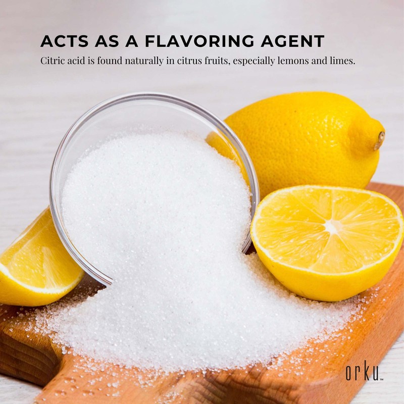 100g Citric Acid Powder - Food Grade Anhydrous GMO Free
