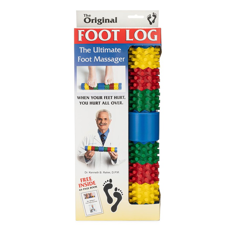 Foot Log, Relieves Foot Pain and Stress in Minutes and