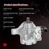 PHOBOOS Power Steering Pump Compatible with Acura TSX 2004-2005 L4