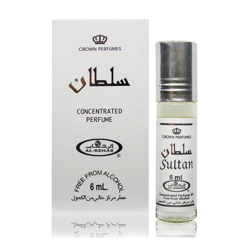Al-Rehab Sultan Concentrated Perfume Oil, 0.2 Ounce / 6ml