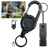 Lucotatan Bear Whistle, Disaster Prevention Goods, Outdoor Climbing Whistle, Reel