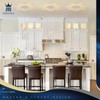 MERINEA Modern Chrome Crystal Pendant Light Fixture – Adjustable Mini