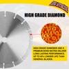 ORIXTREME 14 Inch Diamond Concrete Saw Blade 2Pcs, Segmented General