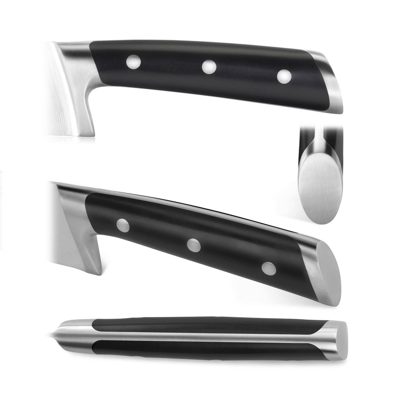 Cangshan S/S1 Series German Steel Forged Chinese Cleaver Set (Black)