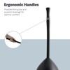 Casabella Toilet Plunger and Hideaway Caddy Combo for Bathrooms, 2-Piece