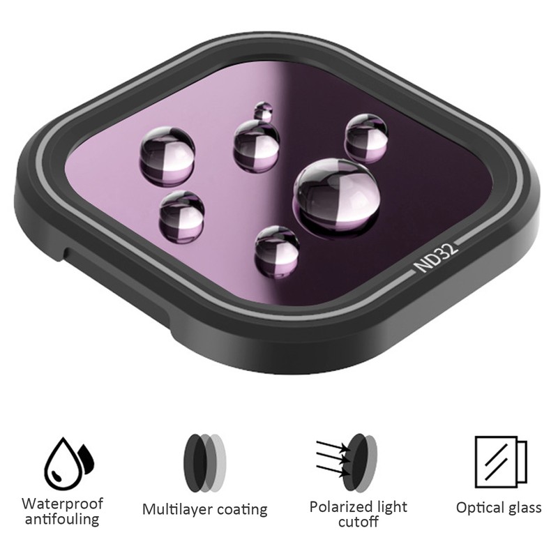 TELESIN Motion Camera Filter Kit ND 8/16/32 Neutral Density Filter