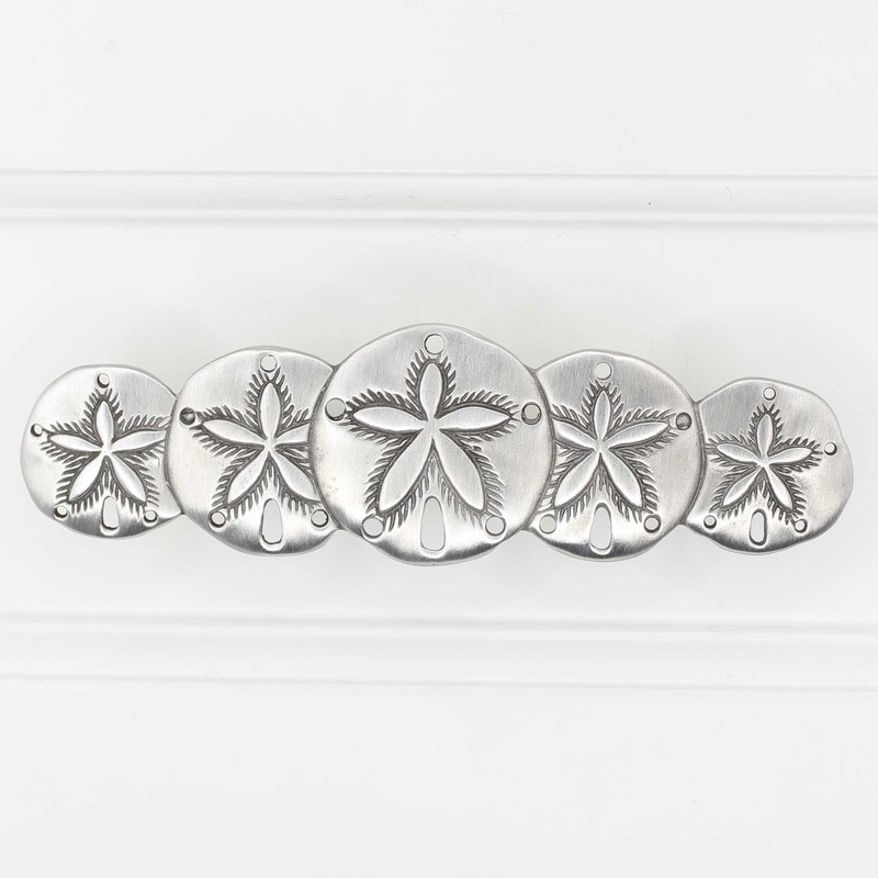 Costello Coastal - Sand Dollar Drawer Pulls (Horizontal 2-Pack) |