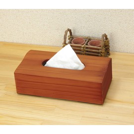 Tatsu Craft Wood Grain Painted Tissue Case, Natural Wood Tissue Box, Black, Cherry Stylish, Car Tissue Box, Case, Tissue Cover, Tissue Box, Case, Holder, Wood Grain Heather, Heathered Eyes, Teak Oak
