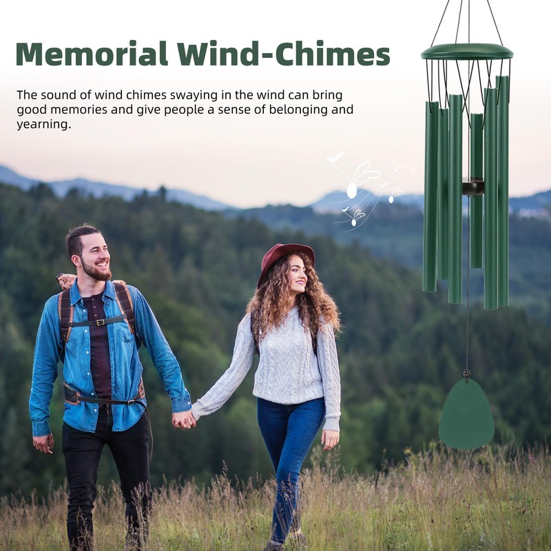 Aluminium Wind Chimes 26 Inches to Create a Zen Atmosphere