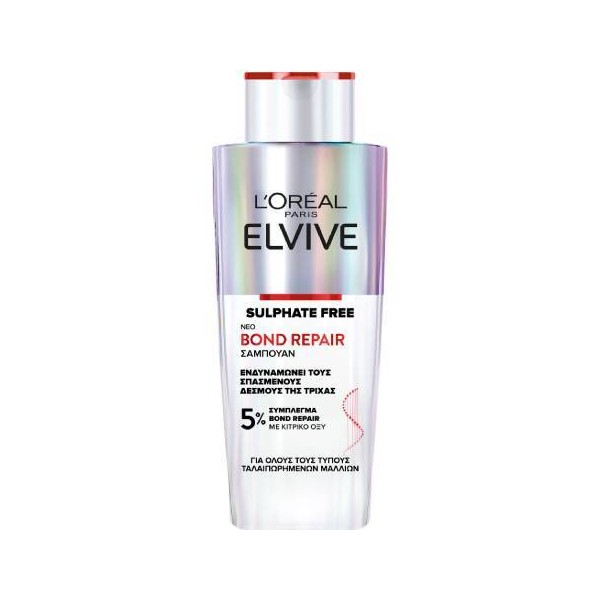 L'Oreal Elvive Bond Repair Shampoo, 200ml