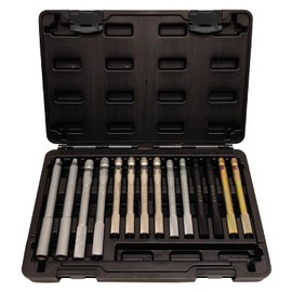 JEUCLEL 14Pcs Wheel Stud Alignment Pin Set, Wheel Hanger Rim Stud Bolt Nut, Wheel Balancing Tool for Vehicles, Hub Fixing Positioning Rod, Guide Studs, Rim Stud Pilot Pin, Tire Change Guide Tool