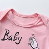 Infant Baby Girl Clothes Newborn Elephant Baby Print Outfits Long