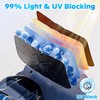 Quzyllic Car Sun Protection Windscreen 140 x 80 cm Interior