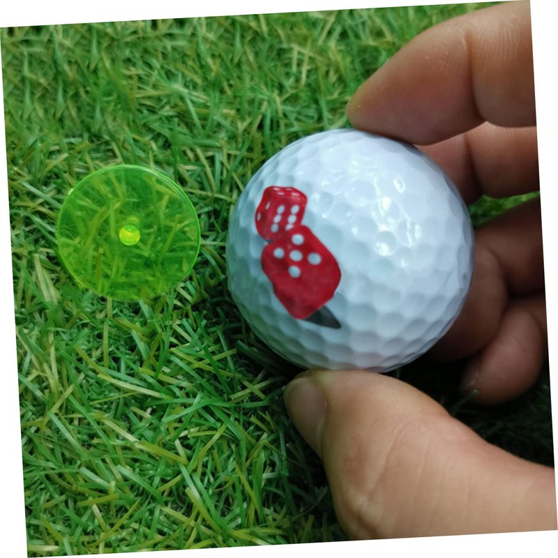 SUPVOX Golf Ball Markers 100pcs Plastic Markers for Golf Course