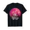 Full Strawberry Moon June 11 2025 Amazing Nature T-Shirt