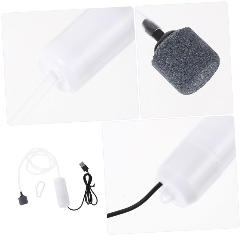 DOITOOL 1set USB Oxygen Pump for Fish Tank Mini Fish