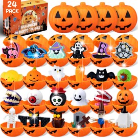 48 piezas de recuerdos de fiesta de Halloween, juego sorpresa con suministros para fiestas y rellenos de bolsas de golosinas