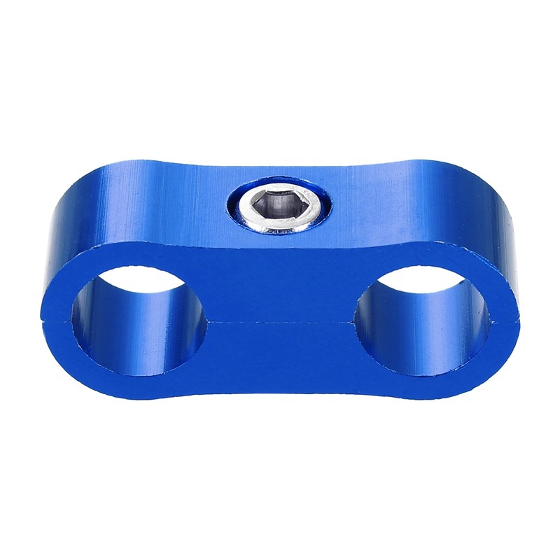 X AUTOHAUX 3pcs AN4 Car Hose Separator Clamp Fuel Line